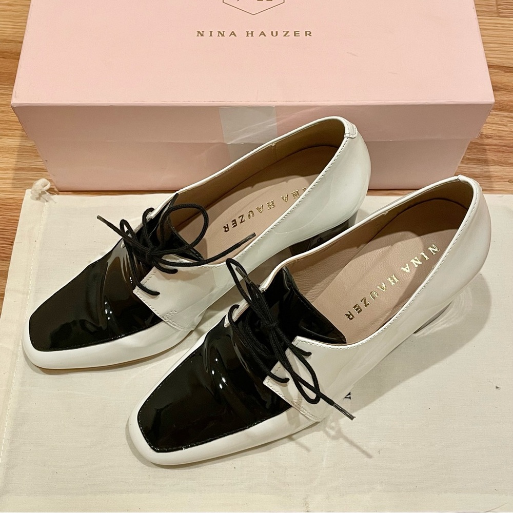 Women's Black and White Shoes